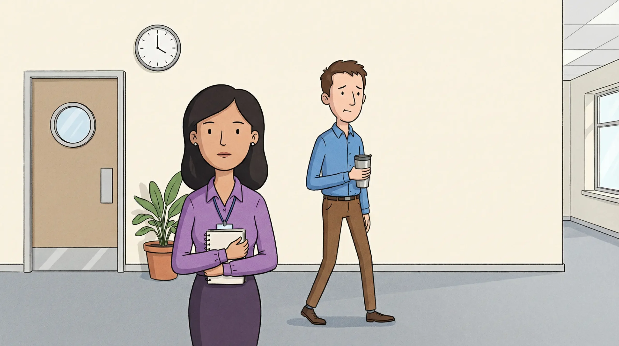 Can I call you oppa in a workplace setting where formality creates visible distance.