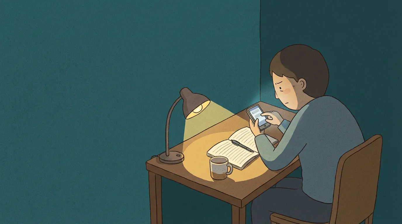 Korean online banmal first exposure in fast comment sections on a phone screen