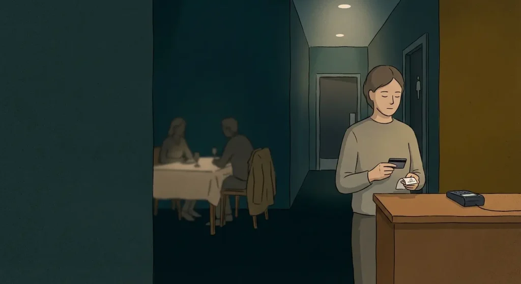 koreans fight over bill tactic where one diner quietly pays on the way back from the restroom before the others notice