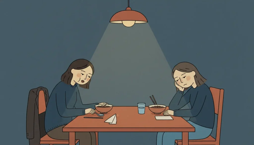 why do Koreans say did you eat explained through a tense moment paused by the sudden need to eat first