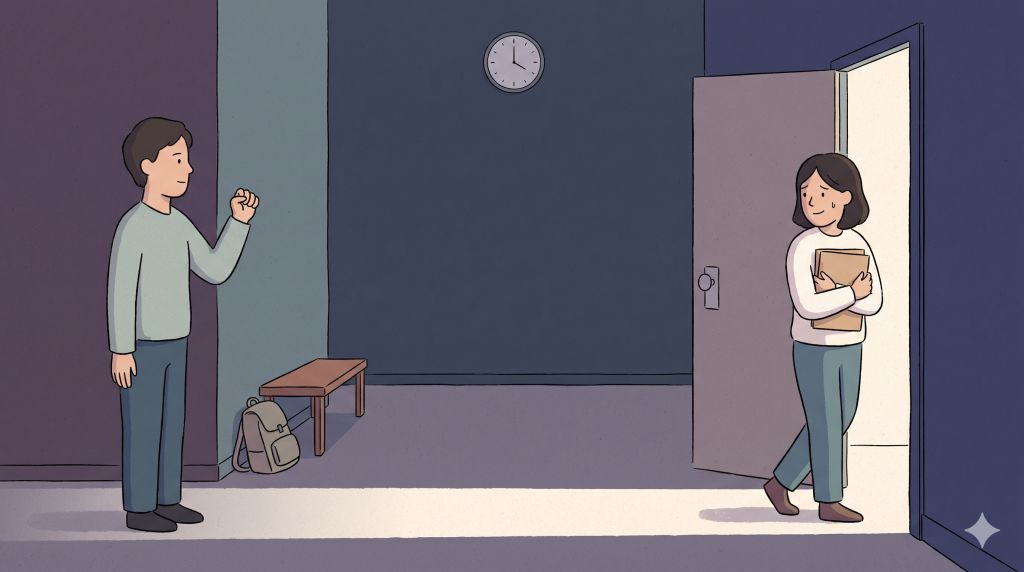 Hwaiting meaning shown through a small fist gesture used as Korean encouragement.